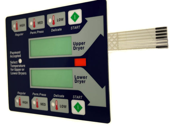 튼튼한 자동 접착 고무 금속 단추 애완 동물 PC 막